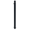Dekorativ puller | Serie 484B | � 82 mm | fastmonteret, til indst�bning i beton med jordanker, total l�ngde ca. 1300 mm | uden l�s | med 1 �je